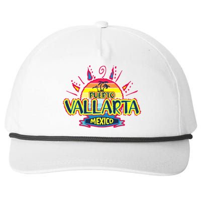 Puerto Vallarta Snapback Five-Panel Rope Hat