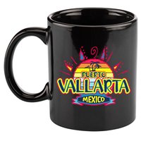 Puerto Vallarta 11oz C Handle Ceramic Mug