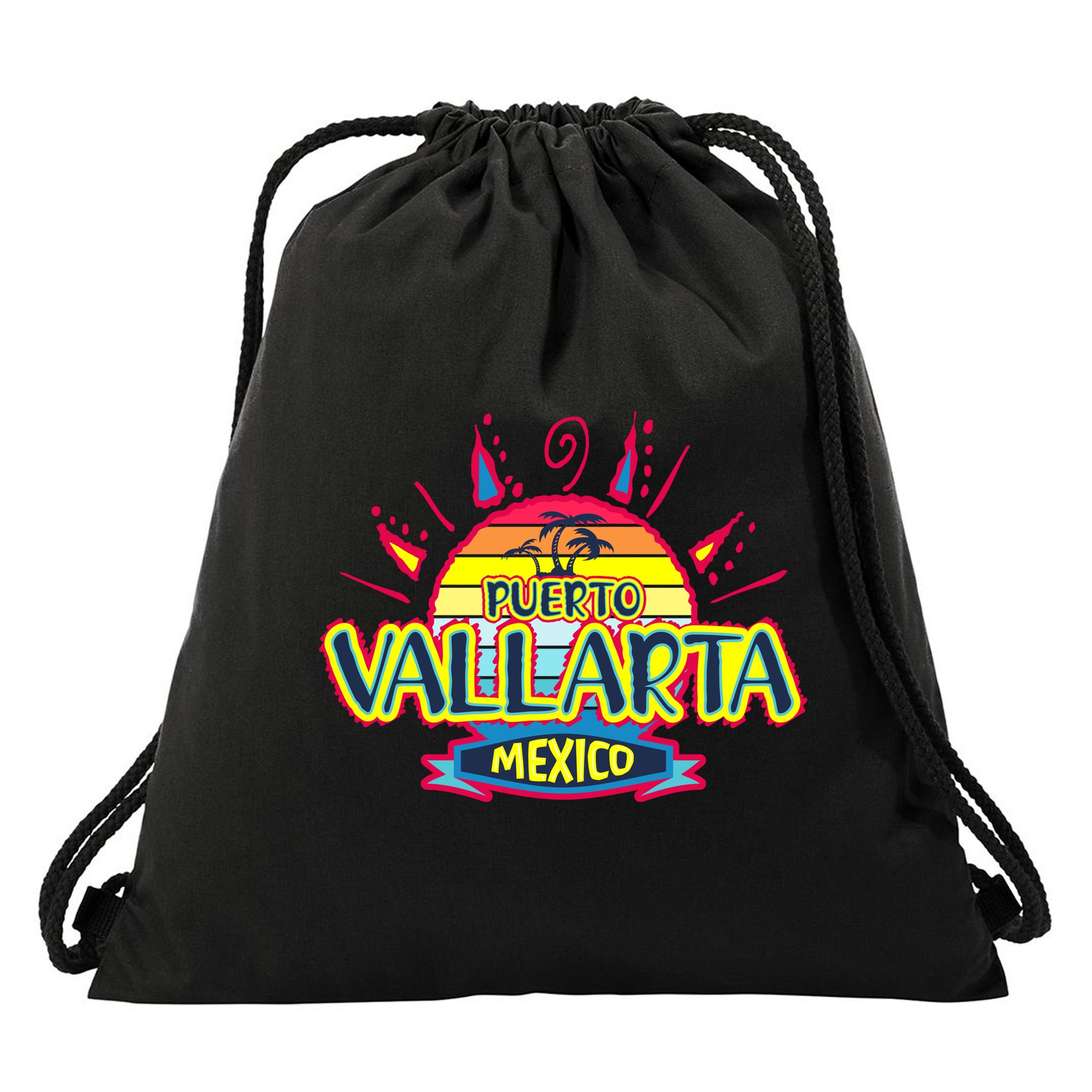 Puerto Vallarta Drawstring Bag