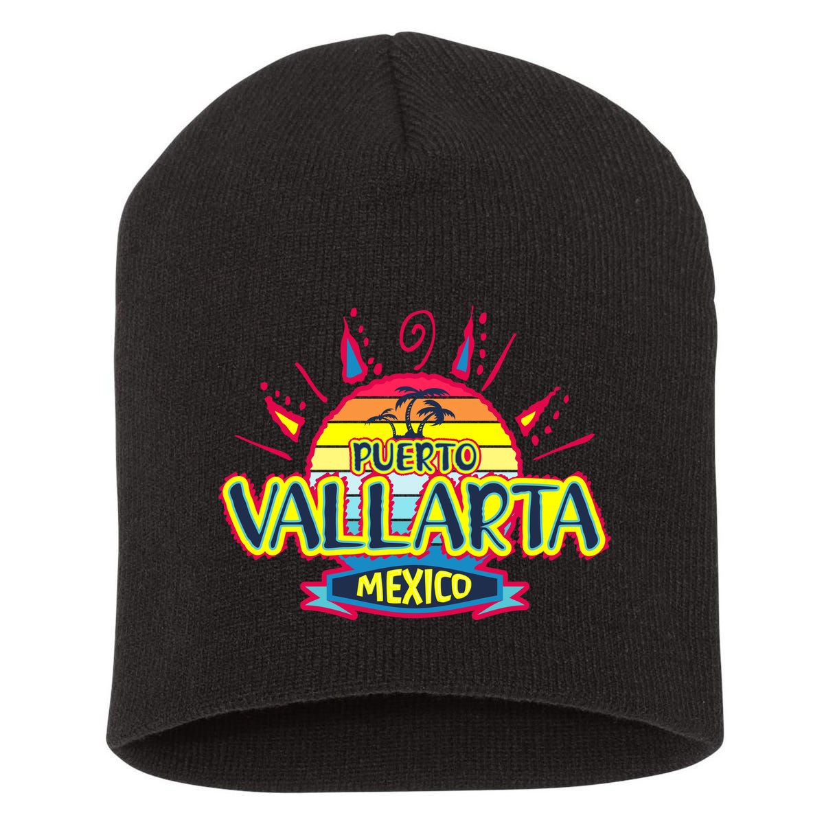 Puerto Vallarta Short Acrylic Beanie