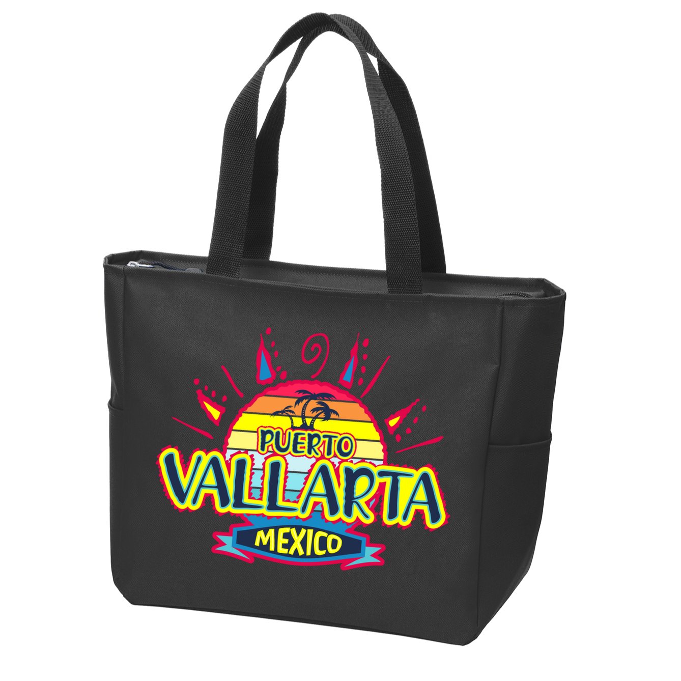 Puerto Vallarta Zip Tote Bag