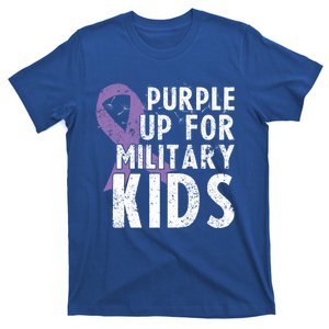 Purple Up For Military Gift Month For Military Cute Gift T-Shirt