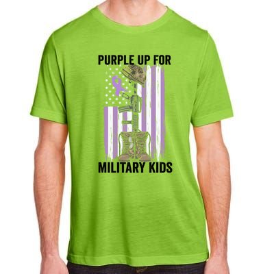 Purple Up For Military Day Month Of The Military Gift Adult ChromaSoft Performance T-Shirt