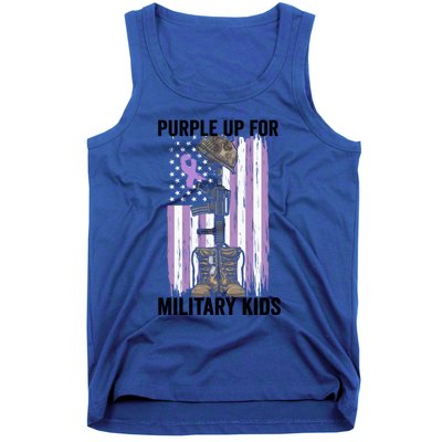 Purple Up For Military Day Month Of The Military Gift Tank Top