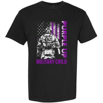 Purple Up For Military Child Month Garment-Dyed Heavyweight T-Shirt