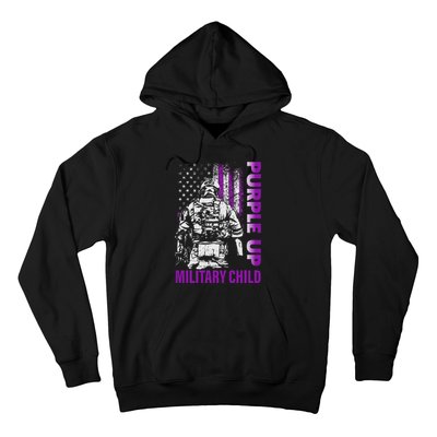 Purple Up For Military Child Month Hoodie