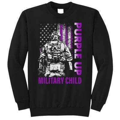 Purple Up For Military Child Month Sweatshirt