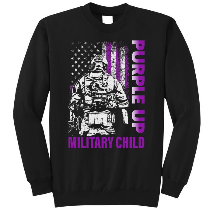 Purple Up For Military Child Month Sweatshirt