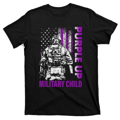 Purple Up For Military Child Month T-Shirt