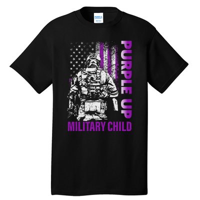 Purple Up For Military Child Month Tall T-Shirt