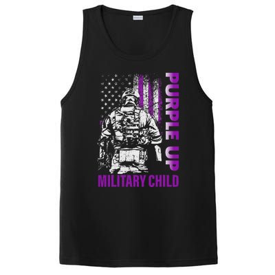 Purple Up For Military Child Month PosiCharge Competitor Tank