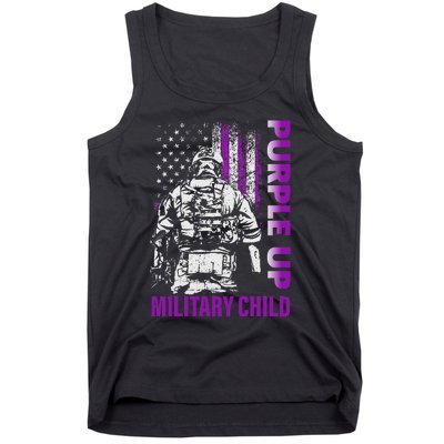 Purple Up For Military Child Month Tank Top