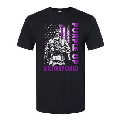 Purple Up For Military Child Month Softstyle CVC T-Shirt