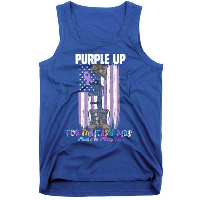 Purple Up For Military Day Month Of The Military Gift Tank Top