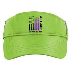 Purple Up For Military Kids Adult Drive Performance Visor