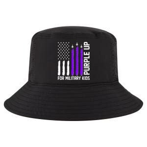 Purple Up For Military Kids Cool Comfort Performance Bucket Hat