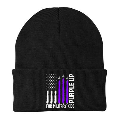 Purple Up For Military Kids Beanie