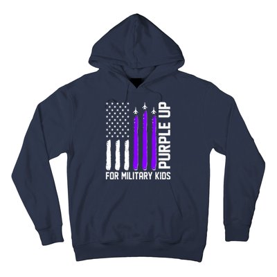 Purple Up For Military Kids Hoodie