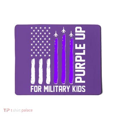 Purple Up For Military Kids Mousepad