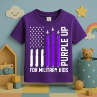 Purple Up For Military Kids Toddler T-Shirt