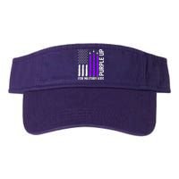 Purple Up For Military Kids Valucap Bio-Washed Visor