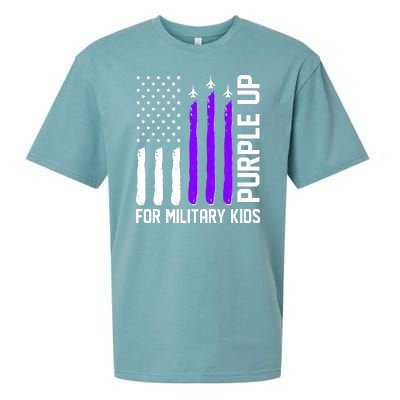 Purple Up For Military Kids Sueded Cloud Jersey T-Shirt