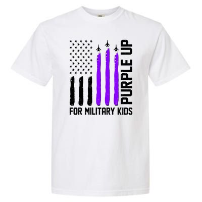 Purple Up For Military Kids Garment-Dyed Heavyweight T-Shirt