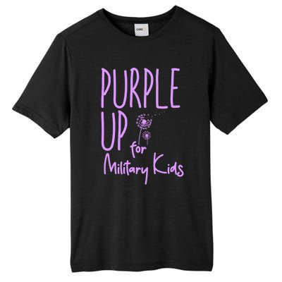 Purple Up For Military Military Month Purple Up Meaningful Gift Tall Fusion ChromaSoft Performance T-Shirt