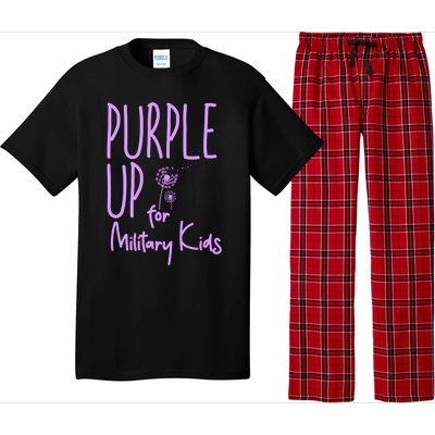 Purple Up For Military Military Month Purple Up Meaningful Gift Pajama Set