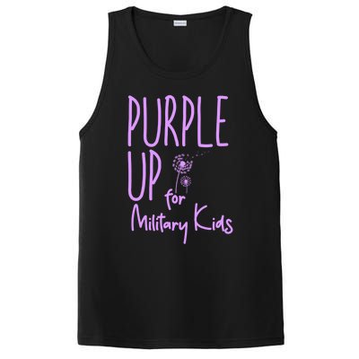 Purple Up For Military Military Month Purple Up Meaningful Gift PosiCharge Competitor Tank