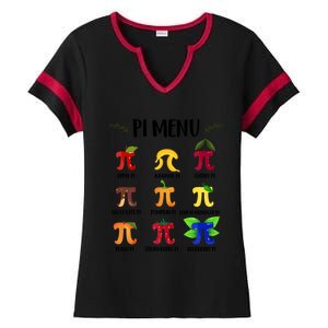 Pi U Funny Pi Day Math Teacher Cute Gift Ladies Halftime Notch Neck Tee