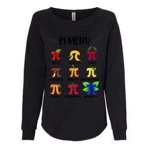 Pi U Funny Pi Day Math Teacher Cute Gift Womens California Wash Sweatshirt