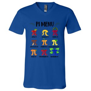 Pi U Funny Pi Day Math Teacher Cute Gift V-Neck T-Shirt