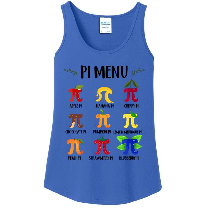 Pi U Funny Pi Day Math Teacher Cute Gift Ladies Essential Tank