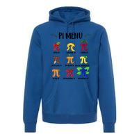 Pi U Funny Pi Day Math Teacher Cute Gift Premium Hoodie