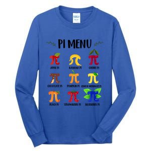 Pi U Funny Pi Day Math Teacher Cute Gift Tall Long Sleeve T-Shirt