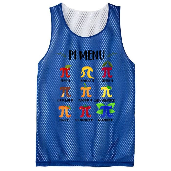 Pi U Funny Pi Day Math Teacher Cute Gift Mesh Reversible Basketball Jersey Tank