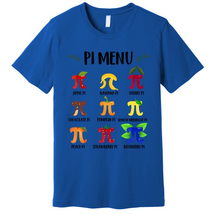 Pi U Funny Pi Day Math Teacher Cute Gift Premium T-Shirt