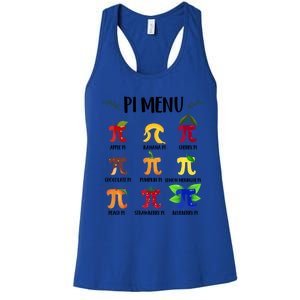 Pi U Funny Pi Day Math Teacher Cute Gift Women's Racerback Tank