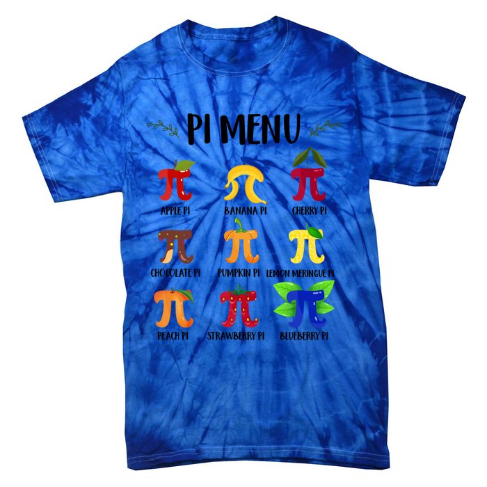 Pi U Funny Pi Day Math Teacher Cute Gift Tie-Dye T-Shirt