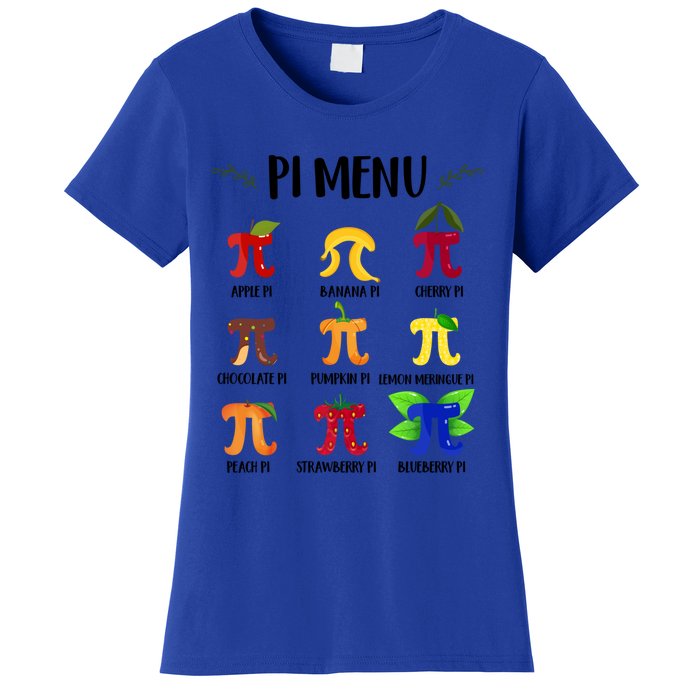 Pi U Funny Pi Day Math Teacher Cute Gift Women's T-Shirt