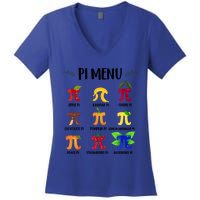 Pi U Funny Pi Day Math Teacher Cute Gift Women's V-Neck T-Shirt