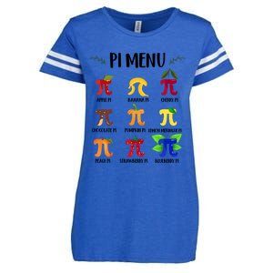 Pi U Funny Pi Day Math Teacher Cute Gift Enza Ladies Jersey Football T-Shirt