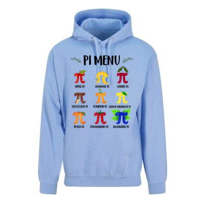 Pi U Funny Pi Day Math Teacher Cute Gift Unisex Surf Hoodie