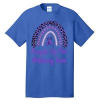 Purple Up For Military Military Month Rainbow Gift Tall T-Shirt