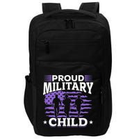 Purple Up for Military Proud Military Child Impact Tech Backpack