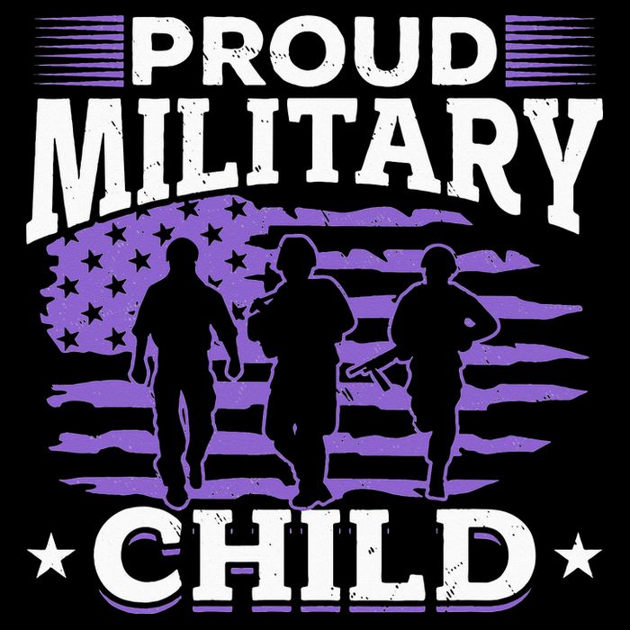 Purple Up for Military Proud Military Child Impact Tech Backpack