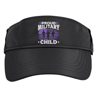 Purple Up for Military Proud Military Child Adult Drive Performance Visor