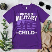Purple Up for Military Proud Military Child Premium T-Shirt