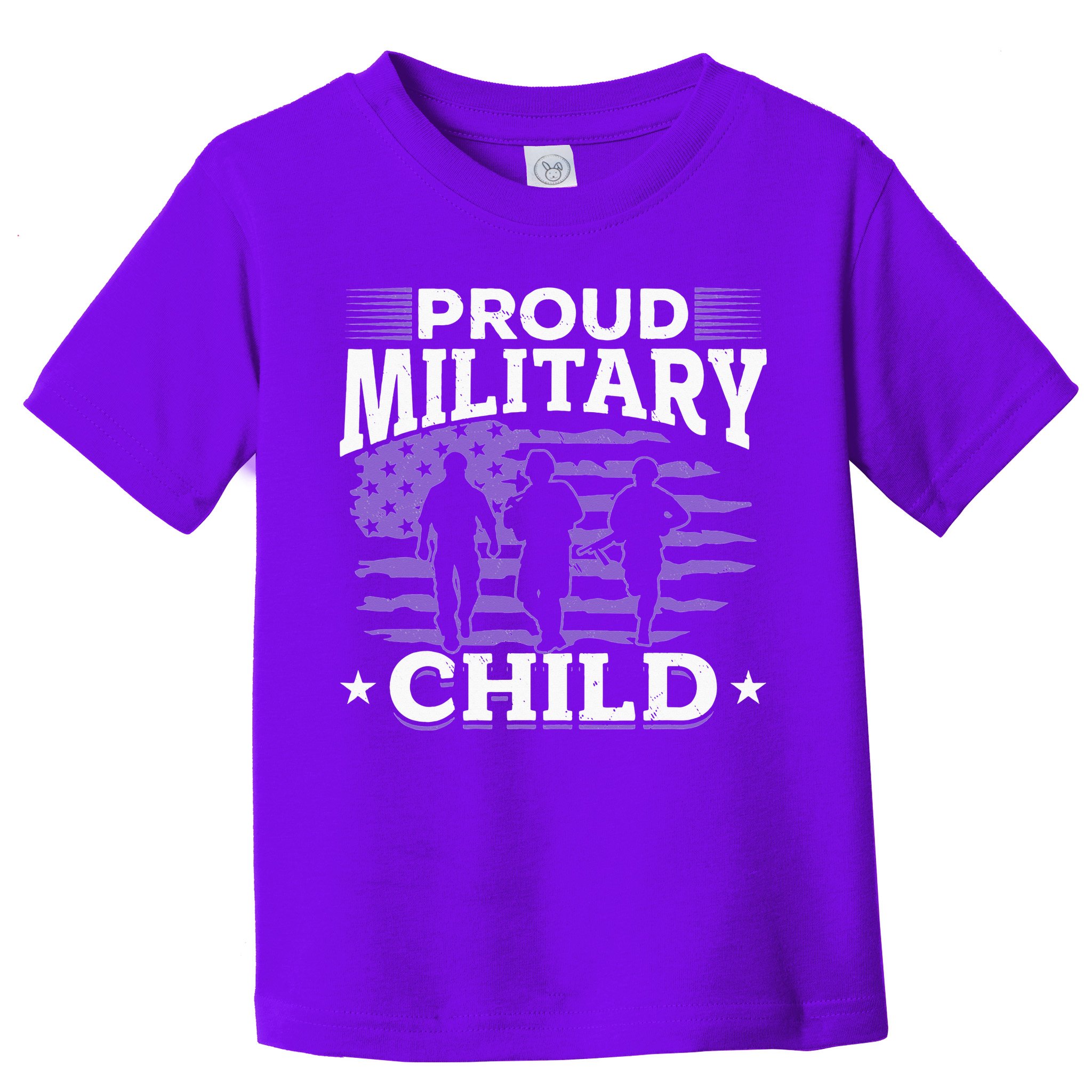 Purple Up for Military Proud Military Child Toddler T-Shirt